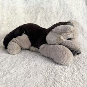 A&A Aurora Flopsies Konrad German Shepherd Beanbag 12" Plush Dog Stuffed Animal